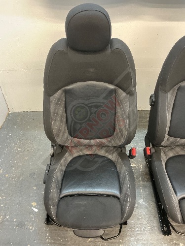 BMW Mini F57 Convertible Interior Seats Diamond Carbon Black