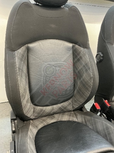 BMW Mini F57 Convertible Interior Seats Diamond Carbon Black