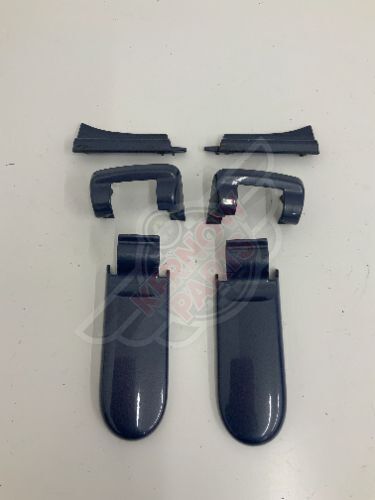 BMW Mini R52 Convertible Boot Hinge Covers Boot Trim Set A27 Cool Blue