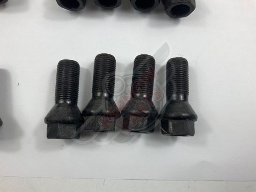Genuine BMW Mini F54 F55 F56 F57 Set of 16 Wheel Nuts Bolts M14 1.25 27mm