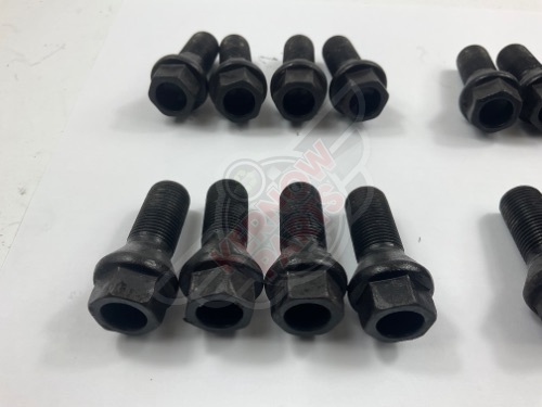 Genuine BMW Mini F54 F55 F56 F57 Set of 16 Wheel Nuts Bolts M14 1.25 27mm